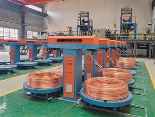 آلة صب قضبان النحاس